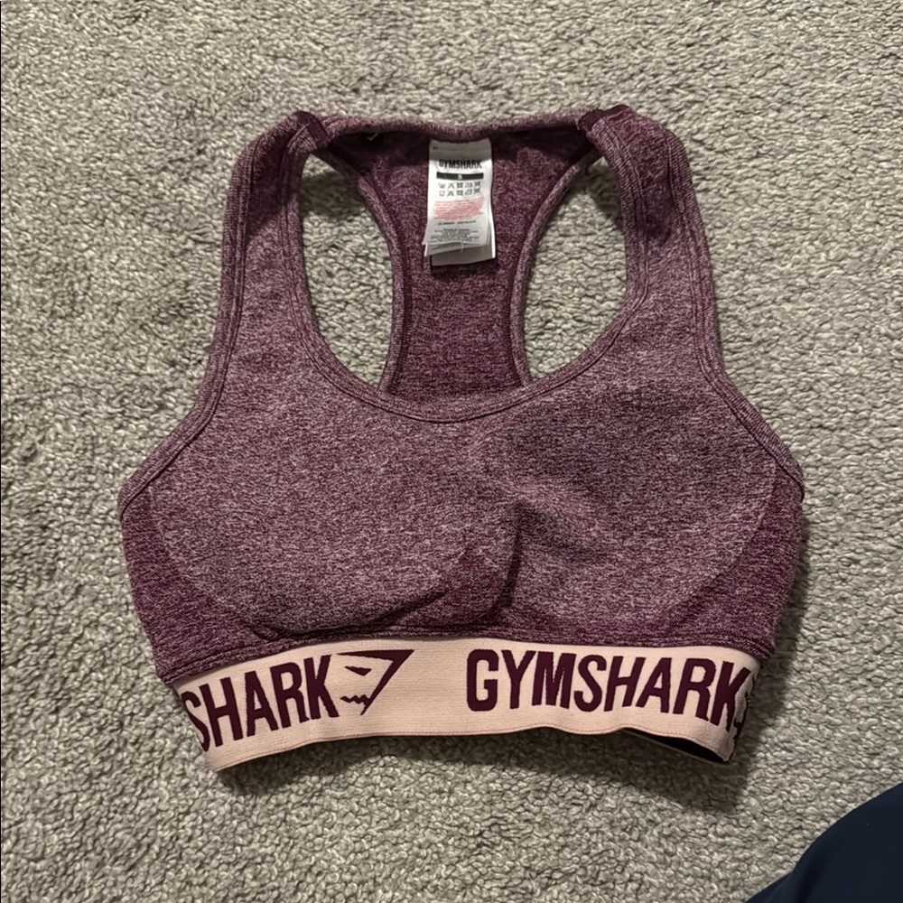 Gymshark Women's Maroon Sports Bra